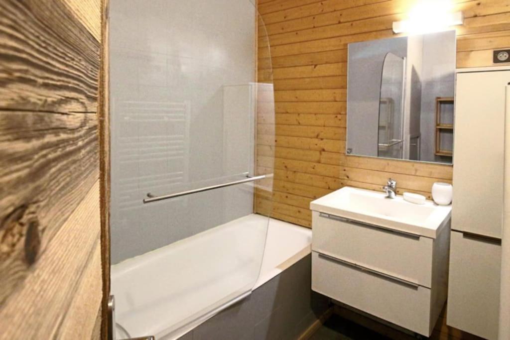 Studio Avec Coin Montagne Au Pied Des Pistes Megève Esterno foto